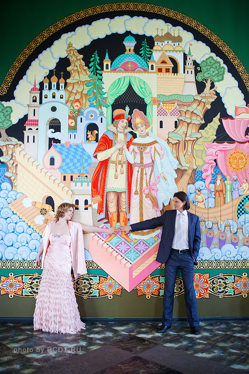 Свадебная фотография. Свадьба в Измайловском Кремле.